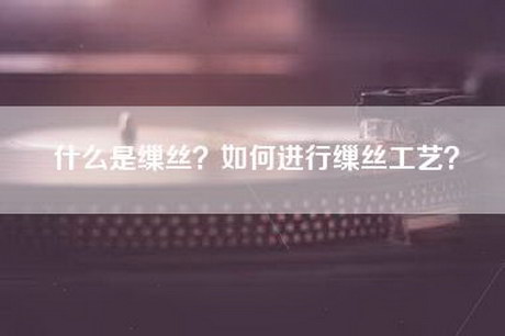 什么是缫丝？如何进行缫丝工艺？