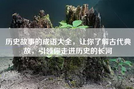 历史故事的成语大全，让你了解古代典故，引领你走进历史的长河