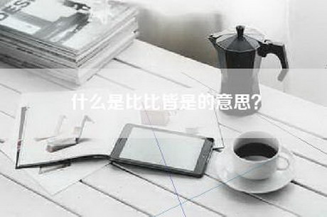 什么是比比皆是的意思？