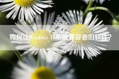 如何让Windows 10系统兼容老旧软件？