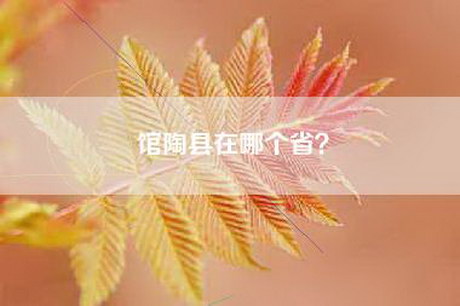 馆陶县在哪个省？