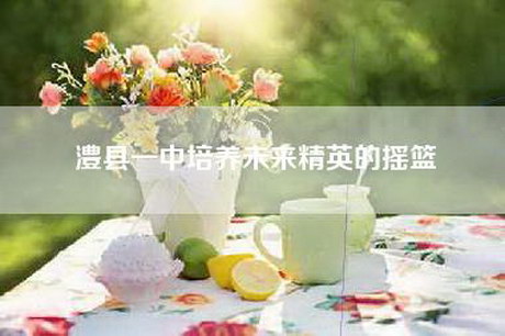 澧县一中培养未来精英的摇篮
