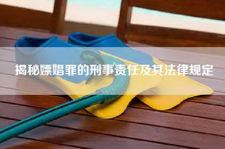 揭秘嫖娼罪的刑事责任及其法律规定