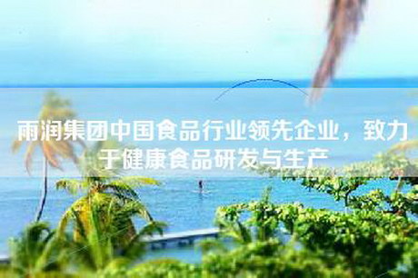 雨润集团中国食品行业领先企业，致力于健康食品研发与生产