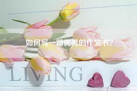 如何写一篇优秀的作文书？