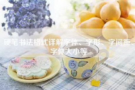 硬笔书法格式详解字体、字形、字间距、字体大小等