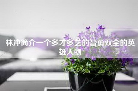 林冲简介一个多才多艺的智勇双全的英雄人物