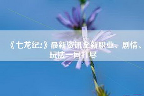 《七龙纪2》最新资讯全新职业、剧情、玩法一网打尽