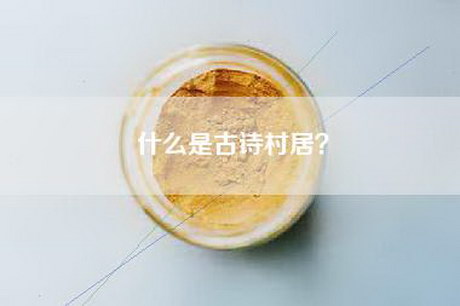 什么是古诗村居？