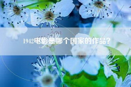 1942电影是哪个国家的作品？