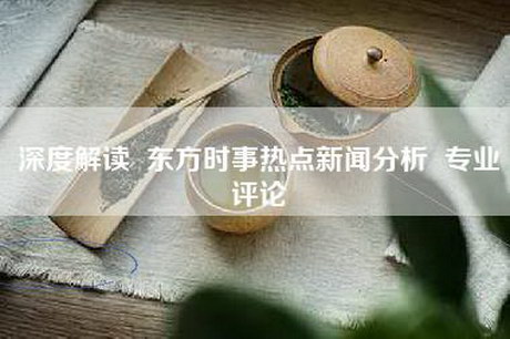 深度解读  东方时事热点新闻分析  专业评论