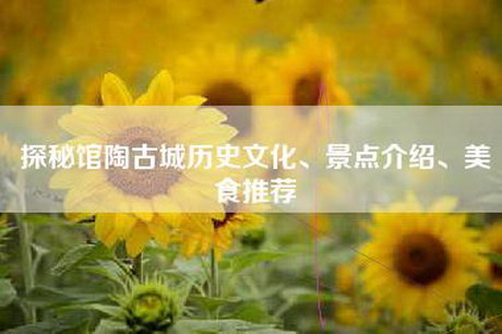 探秘馆陶古城历史文化、景点介绍、美食推荐
