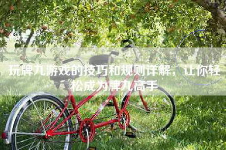 玩牌九游戏的技巧和规则详解，让你轻松成为牌九高手