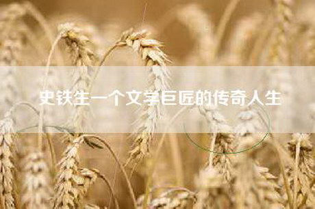 史铁生一个文学巨匠的传奇人生