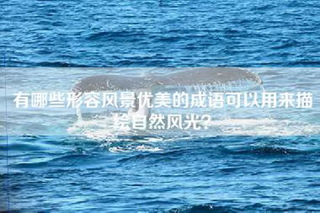 有哪些形容风景优美的成语可以用来描绘自然风光？