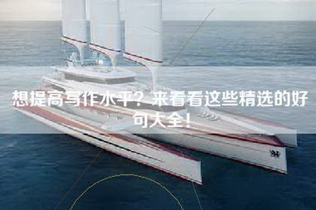 想提高写作水平？来看看这些精选的好句大全！