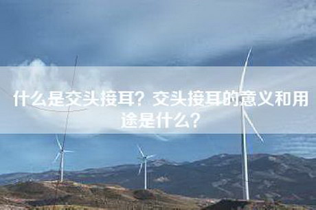什么是交头接耳?交头接耳的意义和用途是什么? 什么是交头接耳?交头接耳的意义和用途是什么?