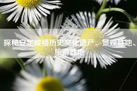 探秘安定城楼历史文化遗产、景观胜地、旅游胜地