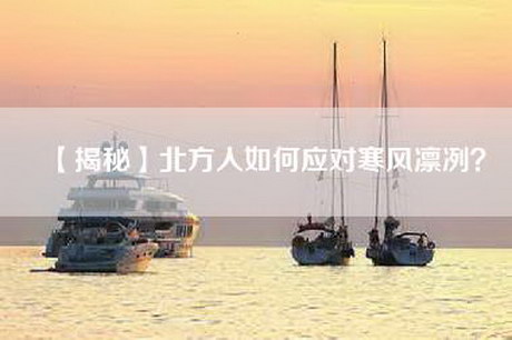 【揭秘】北方人如何应对寒风凛冽? 【揭秘】北方人如何应对寒风凛冽?