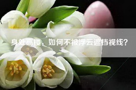 身处高楼，如何不被浮云遮挡视线？